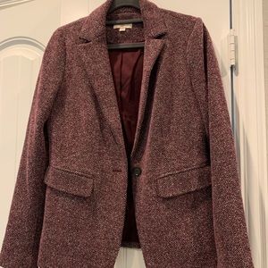 Maroon blazer, Anne Taylor size 2